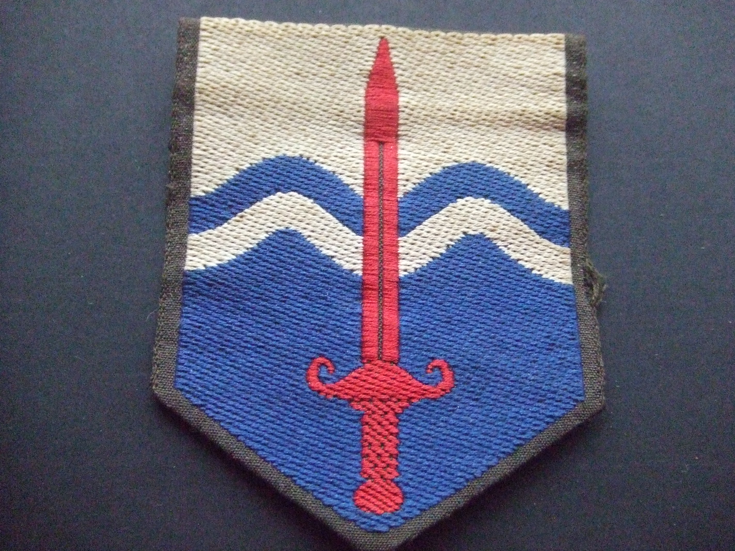 Korps Nationale Reserve mouw embleem leger badge